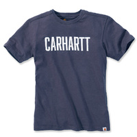 Carhartt Maddock Hammer Short Sleeve T-Shirt - Indigo Heather