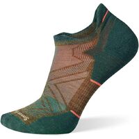 Smartwool Run Targeted Cushion Merino Wool Low Ankle Socks - Military Olive - L