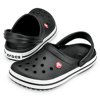 Crocs Adult Classic Clogs Sandals Slides Flip Flops Thongs - Black