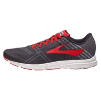 Brooks Mens Hyperion Race Flats Sneakers Shoes Running - Black/White/Toreador