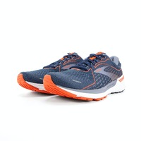 Brooks Mens Adrenaline GTS 21 Sneakers Shoes Road Runners - Navy/Red/Clay