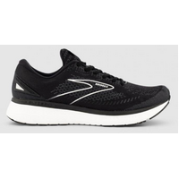 Brooks Mens Wide 2E Glycerin 19 Sneakers Shoes Athletic Running - Black/White