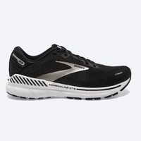 Brooks Mens Wide Adrenaline GTS 22 Sneakers Shoes Road Runners - Black/White