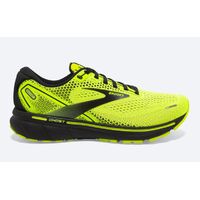 Brooks Mens Ghost 14 Sneakers Runners Shoes Athletic Running - Black/Yellow