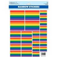 25pcs LGBT Rainbow Flag Stickers Love Gay Lesbian Pride Laptop Vinyl Decal