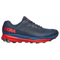 Hoka One One Mens Torrent 2 Trail Running Shoes Sneakers Runners - Navy
