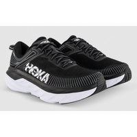 Hoka Mens Bondi 7 Sneakers Athletic Lightweight Runners Shoes - Black/White