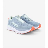 Hoka Womens Bondi 7 Sneakers Runners Shoes - Blue Fog/Blue Glass