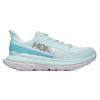 Hoka Womens Mach 4 Running Shoes Sneakers Runners - Blue Grass Coastal Shade