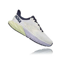 Hoka Womens Arahi 5 Running Shoes Sneakers Runners - Blanc De Blanc/Outer Space