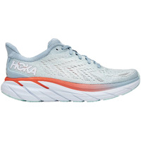 Hoka Womens Clifton 7 Wide Sneakers Athletic Runners Shoes - Blue Fog/Plein Air