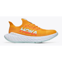 Hoka One Mens Carbon X 3 Trail Running Shoes Sneakers - Radiant Yellow/Camellia