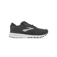 Brooks Womens Adrenaline Gts 20 Wide Sneakers Athletic Shoes - Black/Grey/Ebony