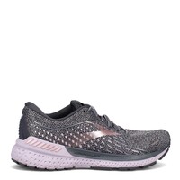 Brooks Womens Adrenaline GTS 21 Sneakers Shoes Road Runners - Grey/Lilac
