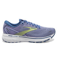 Brooks Womens Ghost 14 Sneakers Shoes Athletic Road Running - Purple/Dutch/Lime