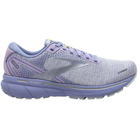 Brooks Womens Ghost 14 Sneakers Shoes Athletic Road Running - Lilac/Purple/Lime