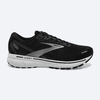 Brooks Womens Ghost 14 Sneakers Shoes Runners Running (Wide) - Black/White