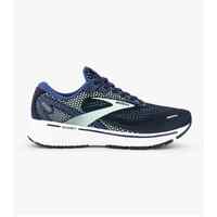 Brooks Womens Ghost 14 Shoes Runners Sneakers Running Width (B) - Peacoat Yucca Navy