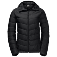 Jack Wolfskin Women's Helium Insulated Down Jacket Puffer Warm Winter - Black