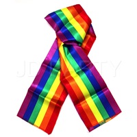 GAY PRIDE RAINBOW SCARF Wrap Holiday Parade Gift Lesbian LGBT