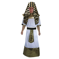 Mens EGYPTIAN KING Pharaoh Costume Cosplay Halloween Pharoah Ruler