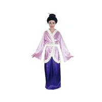 JAPANESE Kimono Costume Geisha Dress Oriental Japan Asian Adult Womens - Light Pink