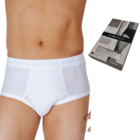 ExOfficio Men's Give N Go Briefs Underwear Travel Antimicrobial Undies - White