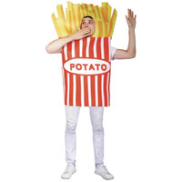 Adult French Fries Chips Costume Party Fast Food Takeaway Halloween Book Week