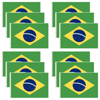 12x Brazil Country Flag Heavy Duty Brasil World Cup Brazilian  - 150cm x 90cm
