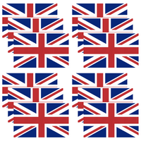 12x United Kingdom Country Flag Union Jack Great Britain UK Heavy Duty - 150cm x 90cm