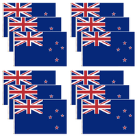 12x New Zealand Country Flag Kiwi Heavy Duty Outdoor Māori - 150cm x 90cm