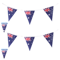 2x 3.6m AUSTRALIA BUNTING FLAG Australian Day Colours Party Banner Flags Decor