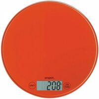 Propert 5kg Glass Top Digital Kitchen Scale Electronic Weight Balance - Orange