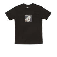 Goorin Bros The Animal Farm T Shirt Top Short Sleeve Wolf - Made in Portugal - Black