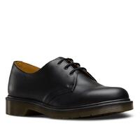 Dr. Martens 1461 PW Narrow Fit Leather Shoes Flats - Black Smooth 