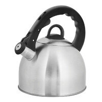 Avanti 2.5L Whistling Kettle Stainless Steel Novara Camping Tea Stove Top