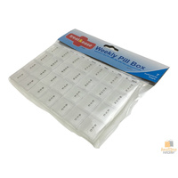 WEEKLY PILL BOX Medicine Tablet Case Container Storage Holder 7 Days Vitamin
