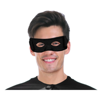 THIEF MASK Burglar Bandit Pirate Halloween Costume Fancy Dress Robber