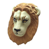 Animal Head Face Mask Halloween Costume Party Toys Adult Kids - Lion