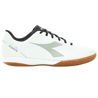 Diadora Pichichi 5 Indoor Soccer Futsal Boots Shoes Football - White/Grey/Black