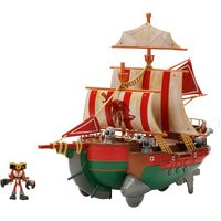 Sonic The Hedghog Prime Pirate Ship Figures Playset - 2.5 inch Size