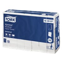 Tork Xpress Multifold Paper Hand Towels / Slimline H2 - 21 Packs of 230 Sheets