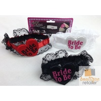 BRIDE TO BE GARTER Party Girls Hens Night Out Wedding Shower Bachelorette
