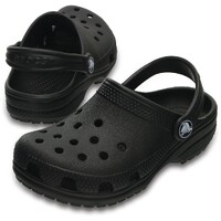 Crocs Kids Classic Children's Clog Summer Slip On Shoes - Black