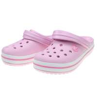 Crocs Kids Crocband Clog Sandals Childrens Girls Summer - Ballerina Pink