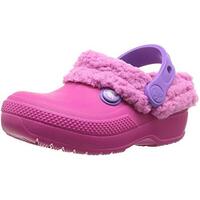Crocs Kids Classic Blitzen III Clogs Shoes Unisex - Candy Pink / Party Pink