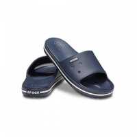 Crocs Crocband III Slides Unisex Flip Flops Sandals Slippers - Navy/White