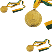 10x METAL WINNER GOLD MEDAL 1st Party Favours Sports Day 40cm Ribbon BULK