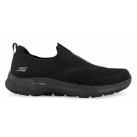 Skechers Mens Gowalk 6 Shoes Sneakers Runners Machine Washable - Black