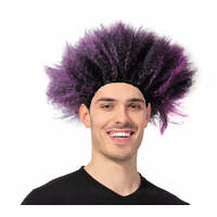 Explosion Wig for Costume Party - Purple/Black
